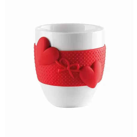 Mug 'love' rosso - Guzzini