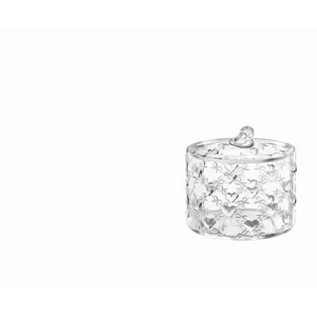 Contenitore piccolo c/coperchio 'love' trasparente - Guzzini