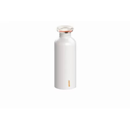 Bottiglia in acciaio 650cc 'everyday' bianco - Guzzini