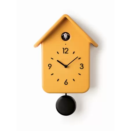 Orologio ''qq'' giallo ocra - Guzzini