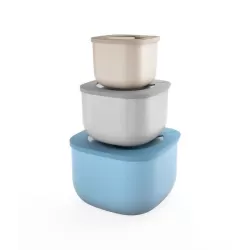 Set 3 contenitori  alti store&more multicolor - Guzzini