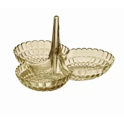 Antipastiera 'tiffany' sabbia - Guzzini