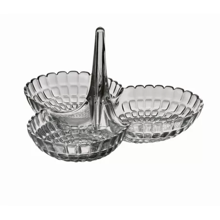 Antipastiera 'tiffany' grigio cielo - Guzzini