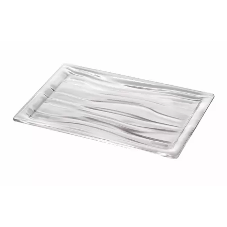 Vassoio l 'aqua' trasparente - Guzzini