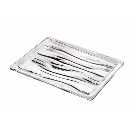 Vassoio m 'aqua' trasparente - Guzzini