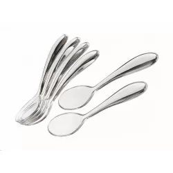 Set 6 cucchiaini 12 cm trasparente - Guzzini