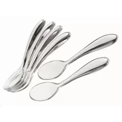 Set 6 cucchiaini trasparente - Guzzini