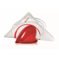 Portatovaglioli 'feeling' rosso trasparente - Guzzini