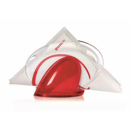 Portatovaglioli 'feeling' rosso trasparente - Guzzini