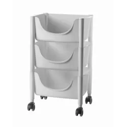 Carrello hold&roll grigio - Guzzini