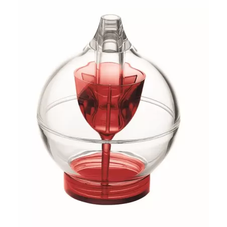 Dosazucchero 'feeling' rosso trasparente - Guzzini