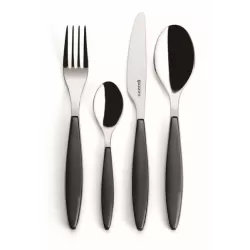 Set 24 pcs posate 'feeling' grigio - Guzzini