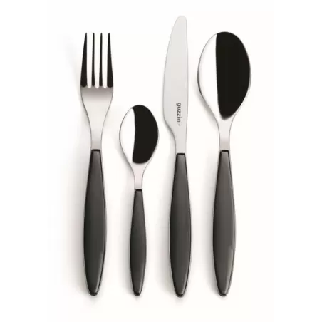 Set 24 pcs posate 'feeling' grigio - Guzzini