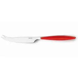 Coltello formaggio 'feeling' rosso trasparente - Guzzini