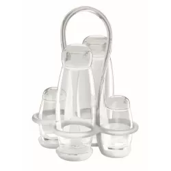 Menage 'gocce' trasparente - Guzzini