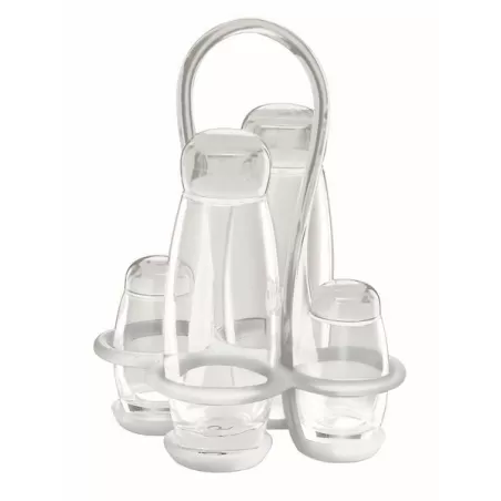 Menage 'gocce' trasparente - Guzzini