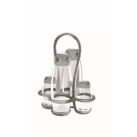 Menage 'gocce' grigio cielo - Guzzini