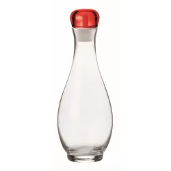 Oliera/acetiera 1000 cc. 'gocce' rosso trasparente - Guzzini