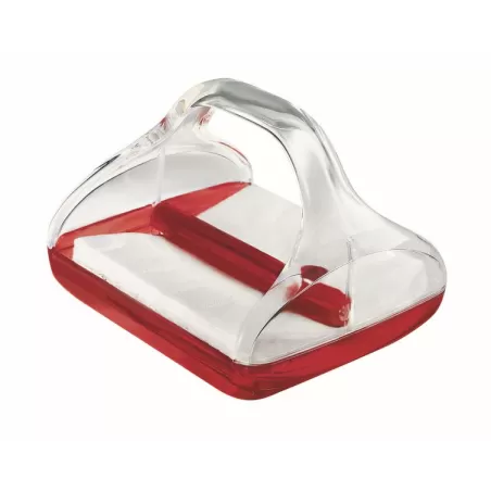 Portatovaglioli 'feeling' rosso trasparente - Guzzini