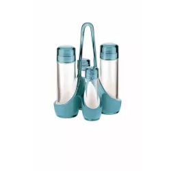 Menage bicolore grace azzurro mare - Guzzini