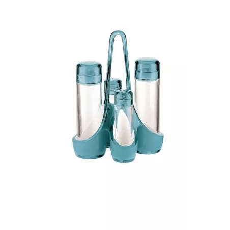 Menage bicolore grace azzurro mare - Guzzini