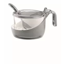 Formaggera bicolore grace grigio cielo - Guzzini