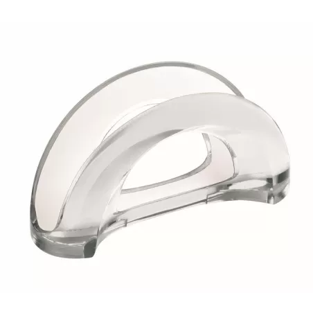 Portatovaglioli verticale bicolore trasparente - Guzzini