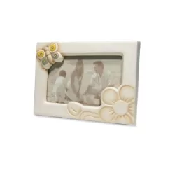 Portafoto medio fiore di pesco e farfalla - Thun