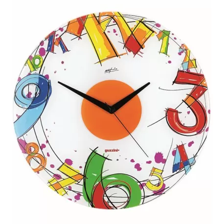 Orologio number multicolor - Guzzini