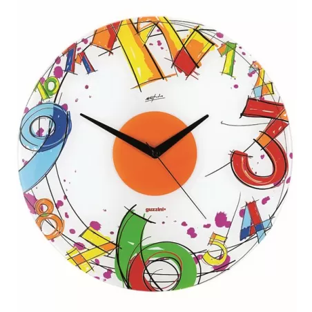 Orologio number multicolor - Guzzini