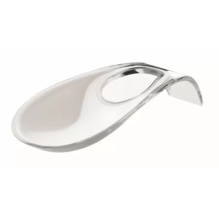 Poggiamestolo bicolore trasparente - Guzzini