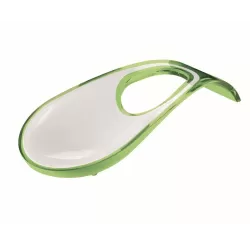 Poggiamestolo bicolore verde trasparente - Guzzini