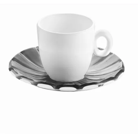 Set 2 tazzine caff? grace grigio cielo - Guzzini