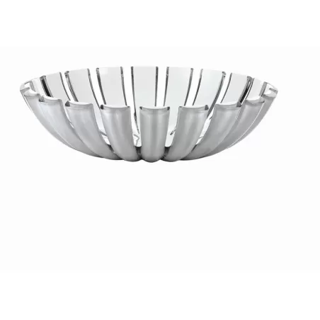 Cestino 'grace' grigio cielo - Guzzini