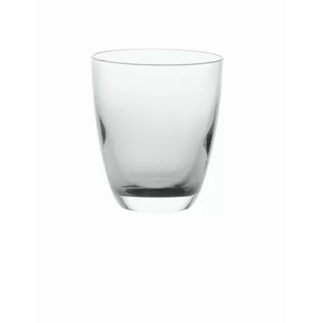 Bicchiere in vetro bicolore grace bianco - Guzzini