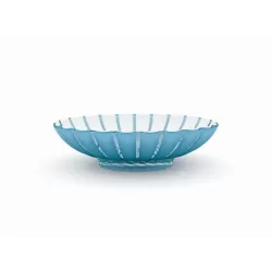 Centrotavola/fruttiera grace azzurro mare - Guzzini