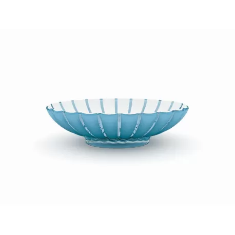 Centrotavola/fruttiera grace azzurro mare - Guzzini