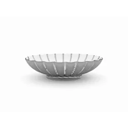 Centrotavola/fruttiera grace grigio cielo - Guzzini