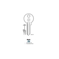 Chiave, Corbin - CB8 - Silca