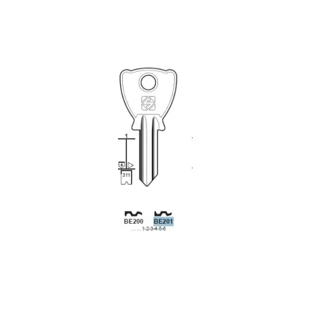 Chiave, Beta - BE201 - Silca