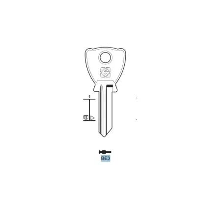 Chiave, Beta - BE3 - Silca