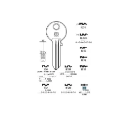 Chiave, Iseo - IE9 - Silca