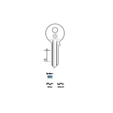 Chiave, Monti Mg - MN1 - Silca