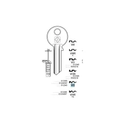 Chiave, Viro - VI5 - Silca