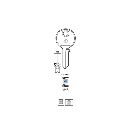 Chiave, Viro - VI4 - Silca