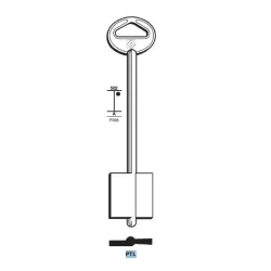 Chiave doppia mappa, Patrone - PTL - Silca