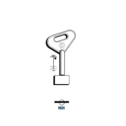 Chiave pompa, Antonioli - Auno - 5AU1 - Silca