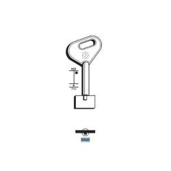 Chiave pompa, Antonioli - Auno - 5AU3 - Silca