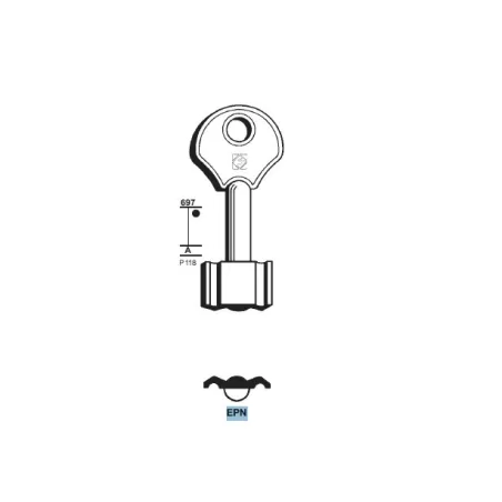 Chiave pompa, Esety - EPN - Silca