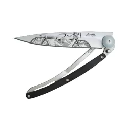 Coltello Deejo Ebony Wood Cafè Racer - Deejo
